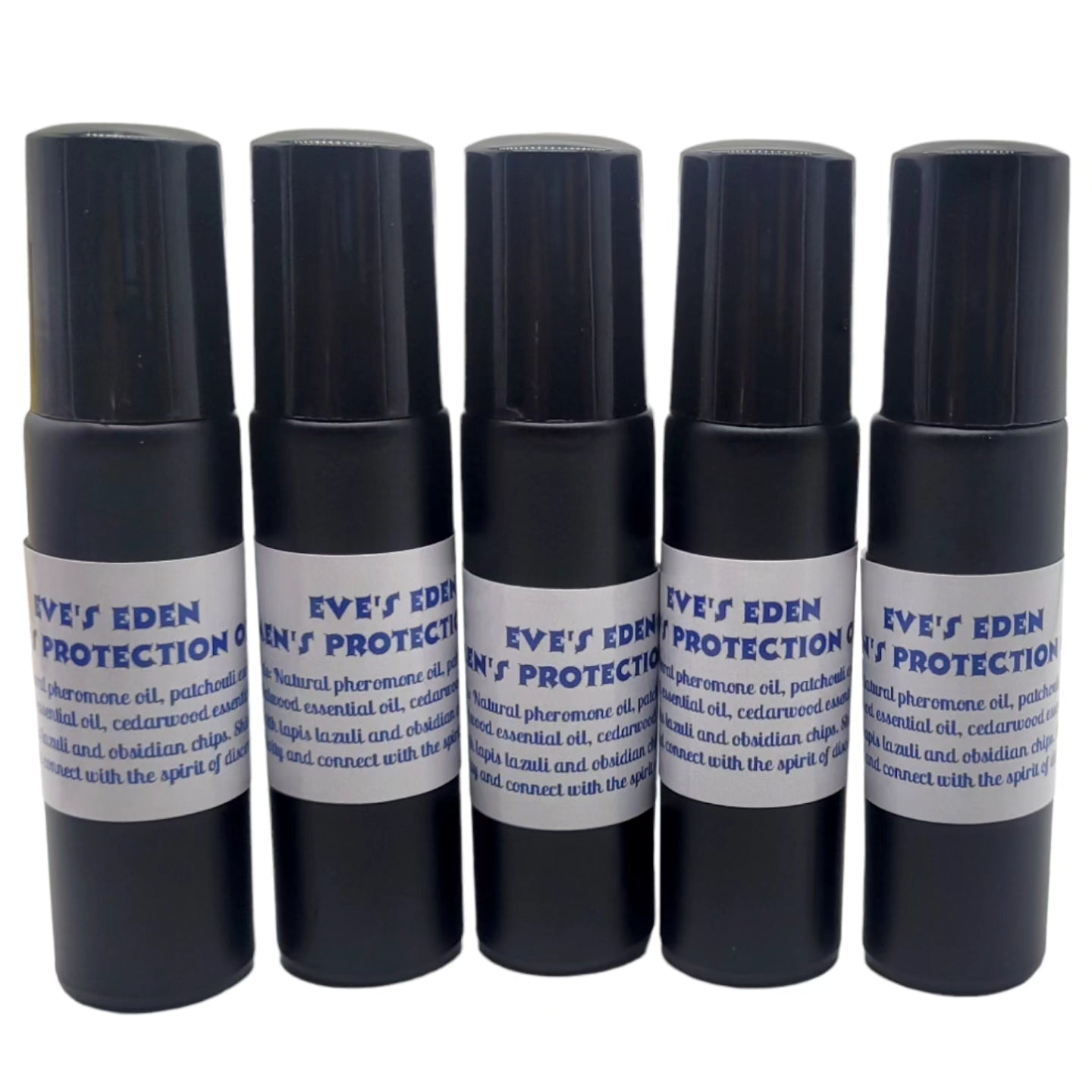 Eve's Eden Mens Obsidian and Lapis Protection Oil