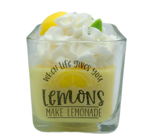Lemon Verbana Scented Soy Candle