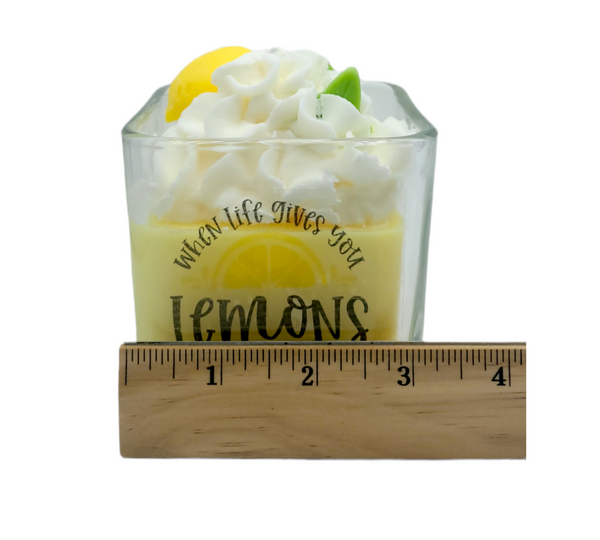 Lemon Verbana Scented Soy Candle