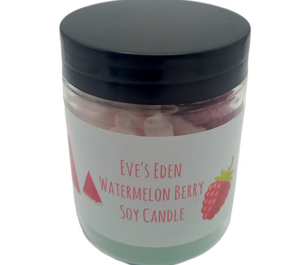 Eve's Eden Watermelon Berry Soy Candle